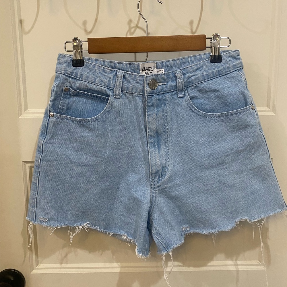 Princess Polly Mom Jean Shorts